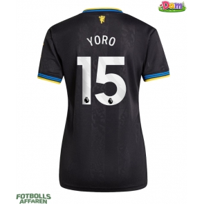 Manchester United Leny Yoro #15 Tredje Tröja Kvinnor 2025-26 Kortärmad